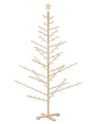 vidaXL Drevený vianočný stromček KOTKA 180 cm