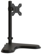vidaXL Držiak monitora čierny oceľový VESA 75/100 mm