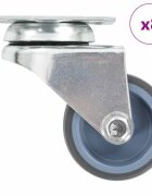 vidaXL Dvojité otočné kolieska 8 ks 50 mm