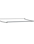 vidaXL Electric Awning Frame with LED and Wind Sensor 4 x 3 m