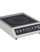 vidaXL Elektrická indukčná varná doska s dotykovou obrazovkou 3500 W