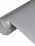 vidaXL Fólia na automobily 2 ks matná strieborná 100x150 cm+50x150 cm