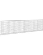 vidaXL Gabión s drôtom 35 mm a sieťou 10x10 cm 1000x100x200 cm