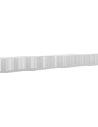 vidaXL Gabión s drôtom 35 mm a sieťou 5x25 cm 1150x100x100 cm