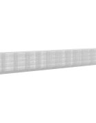 vidaXL Gabión s drôtom 35 mm a sieťou 5x25 cm 1150x100x150 cm