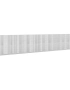 vidaXL Gabión s drôtom 35 mm a sieťou 5x25 cm 1150x50x200 cm