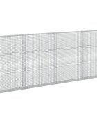 vidaXL Gabión s drôtom 35 mm a sieťou 5x25 cm 400x20x150 cm