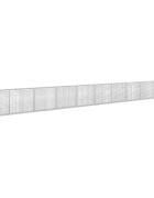 vidaXL Gabión s drôtom 35 mm a sieťou 5x5 cm 1050x30x100 cm