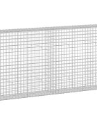 vidaXL Gabión s drôtom 35 mm a sieťou 5x5 cm 200x30x100 cm