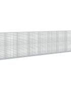 vidaXL Gabión s drôtom 35 mm a sieťou 5x5 cm 850x50x200 cm