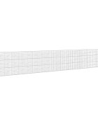 vidaXL Gabión s drôtom 5 mm a sieťou 10x10 cm 1050x10x150 cm