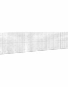 vidaXL Gabión s drôtom 5 mm a sieťou 10x10 cm 1050x20x200 cm