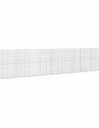vidaXL Gabión s drôtom 5 mm a sieťou 10x10 cm 1150x20x200 cm