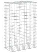 vidaXL Gabión s drôtom 5 mm a sieťou 10x10 cm 50x100x150 cm