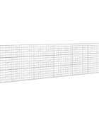 vidaXL Gabión s drôtom 5 mm a sieťou 10x10 cm 650x10x150 cm