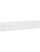 vidaXL Gabión s drôtom 5 mm a sieťou 10x10 cm 750x10x100 cm