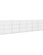 vidaXL Gabión s drôtom 5 mm a sieťou 10x10 cm 800x30x150 cm