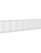 vidaXL Gabión s drôtom 5 mm a sieťou 10x10 cm 850x100x150 cm