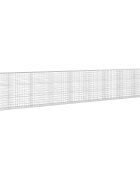 vidaXL Gabión s drôtom 5 mm a sieťou 10x10 cm 950x50x150 cm