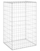 vidaXL Gabiónová stena s krytmi pozinkovaná oceľ 60x50x100 cm