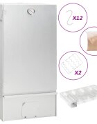 vidaXL Grilovacia udiareň generátor studeného dymu pozinkovaná oceľ