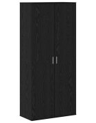 vidaXL Highboard 80 x 39 x 178 cm Kompozitné drevo Čierny dub