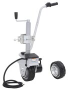 vidaXL Hliníkové oporné koleso na príves s motorom 12 V 350 W