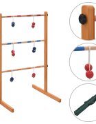 vidaXL Hra Spin Ladder drevená
