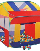 vidaXL Hrací stan s 550 loptičkami 123x120x126 cm