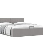 vidaXL Hydraulický posteľný rám+úložný priestor látka 180x200 cm