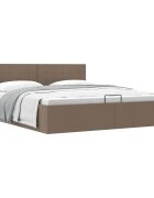 vidaXL Hydraulický posteľný rám+úložný priestor látka 180x200 cm