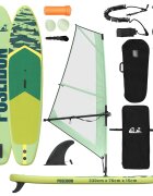 vidaXL Inflatovateľná SUP doska s plachtou POSEIDON 330 x 76 x 15 cm
