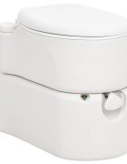 vidaXL Integrované kempingové WC biele 24+17 l HDPE a smalt