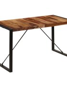 vidaXL Jedálenský stôl 140x70x75 cm drevený masív akácia