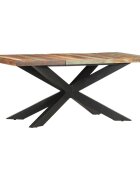 vidaXL Jedálenský stôl 180x90x76 cm recyklovaný masív