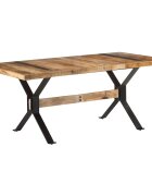 vidaXL Jedálenský stôl 180x90x76 cm surové mangové drevo