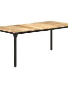 vidaXL Jedálenský stôl 180x90x76 cm surové mangovníkové drevo