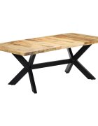 vidaXL Jedálenský stôl 200x100x75 cm masívne mangovníkové drevo