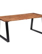 vidaXL Jedálenský stôl akáciový masív 180x90 cm