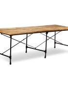 vidaXL Jedálenský stôl masívne mangovníkové drevo 240 cm
