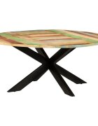 vidaXL Jedálenský stôl okrúhly 175x75 cm masívne recyklované drevo