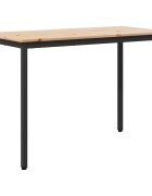 vidaXL Jedálenský stôl Prírodná 110 x 55 x 75 cm