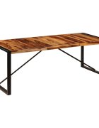 vidaXL Jedálenský stôl zo akáciaového dreva 220x100x75 cm