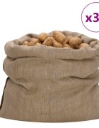 vidaXL Jutové vrecia 30 ks 100x110 cm 100 % juta 340 gsm
