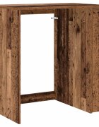 vidaXL Kabinet na práčku Staré drevo 87 x 60 x 89 cm Kompozitné drevo
