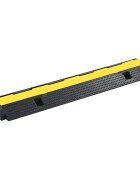 vidaXL Káblový gumený prejazd 1 kanálový 100 cm