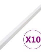 vidaXL Káblový rozvod 100x60 mm 10 m PVC