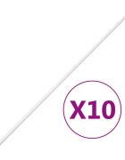 vidaXL Káblový rozvod 15x10 mm 10 m PVC