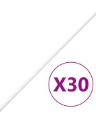 vidaXL Káblový rozvod 30x15 mm 30 m PVC