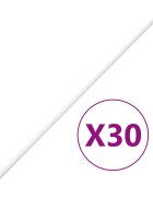 vidaXL Káblový rozvod 30x20 mm 30 m PVC